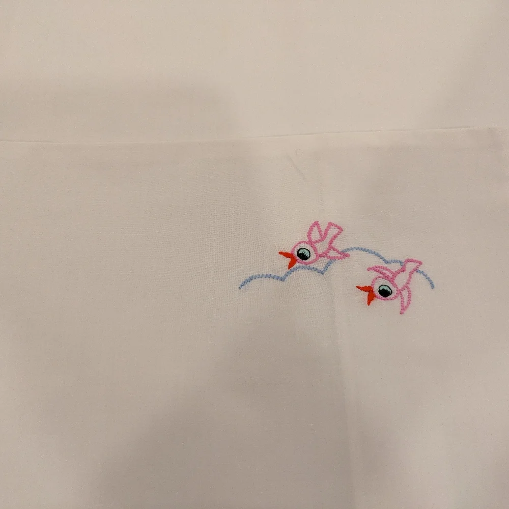Cute Duck Embroidered Baby Set Bedsheet 53